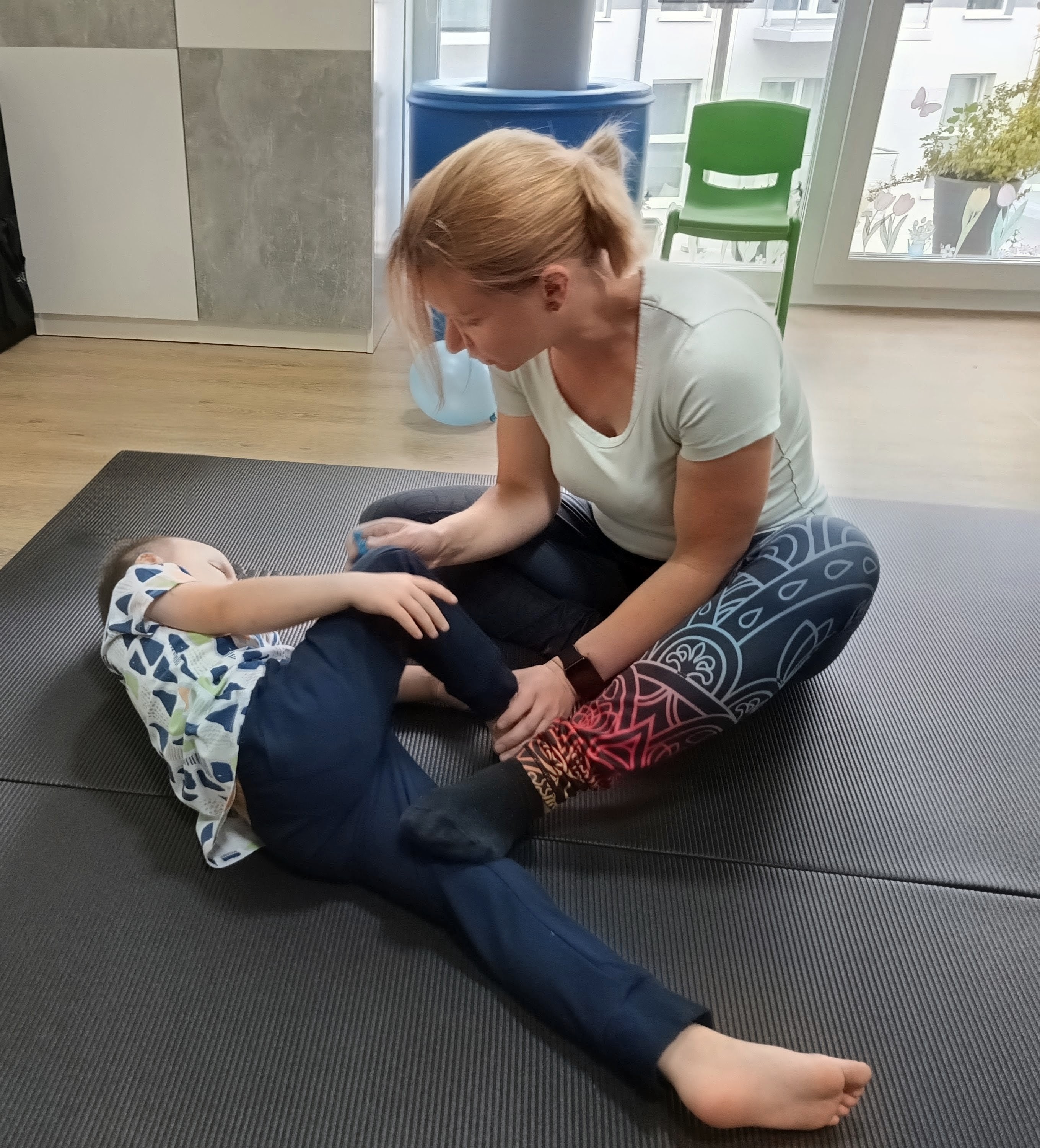 Michalina Słomińska w pracy